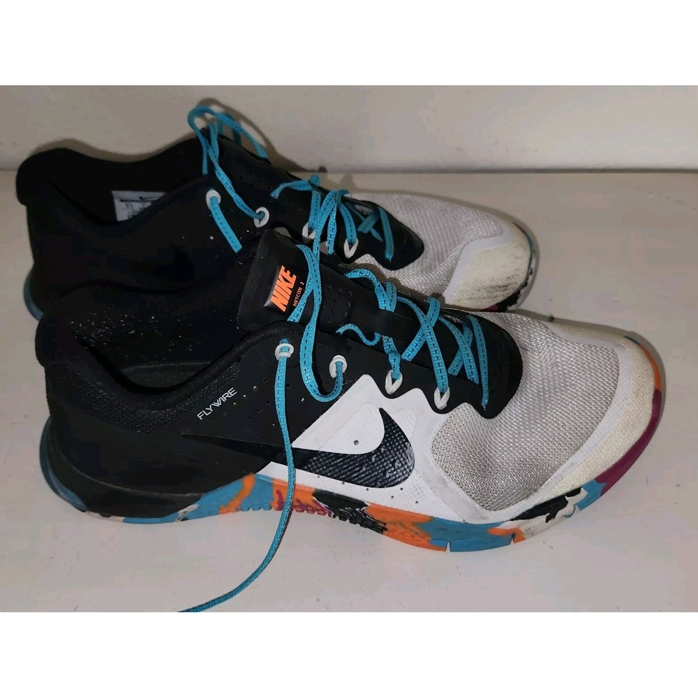 Nike Metcon 2 Women's Size 9.5 Multi Color Crossfit Training Shoes 821913-102